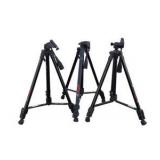 Lot of 3 Bosch Camera Tripods / Adjustable Black Tripod Stands