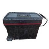 RIDGID Tool Box & Rolling Tool Storage Box Lot