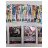 One Piece Card Game Lot – Foil & Character Cards, Roronoa Zoro, Vinsmoke Sanji, Kalgara, Page One