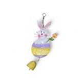 Easter Decor Lot with Bunny, Butterfly Wings, Serving Tray & Spring Decorations