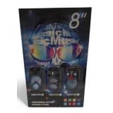 Wireless Speaker with FM Radio & LED Light Display New in Box
