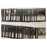 Large Magic: The Gathering Black/Red Deck Lot with Creatures, Spells and Lands