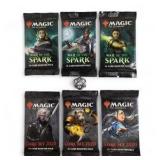 Magic: The Gathering Sealed Booster Pack Lot War of the Spark & Core Set 2020