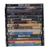 Large DVD Movie Lot Traffic Courageous Friday Night Lights I Am Legend Quarantine More