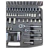 Socket & Wrench Tool Set With Carrying Case