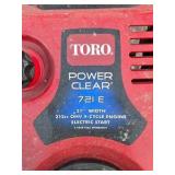 Toro Power Clear 721 E 21' Snowblower 212cc 4-Cycle Electric Start