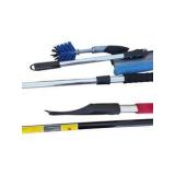 Mixed Car Wash and Cleaning Tool Lot – Foam Cannon, Scrub Brushes, Squeegee, Snow Brush and Extension Handles