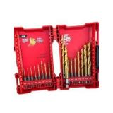 Milwaukee Drill Bit Sets with Driver Bit Assortment and Case