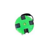 Green Multi-Line Laser Level with Case, 360 Degree Base and Adjustable Feet