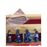 Lifetime Carbide Router Bit Set with Hyper Tough 6-Piece Spade Drill Bit Set