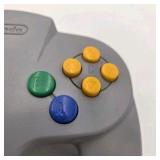 Nintendo 64 Solid Gray Controller NUS-005 Official N64 OEM Untested