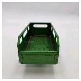 Lot of 2 Vintage Hubley Kiddie Toy Diecast Metal Cattle Trailer & Dump Truck
