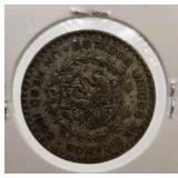 Mixed Coin Lot – Kennedy Half Dollars, Eisenhower Dollars, Buffalo Nickel, V Nickels, Barber Dimes, Foreign Coins & Nixon Medal