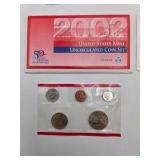 2002 & 2003 U.S. Mint Uncirculated Coin Sets with Certificates