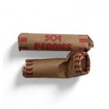1954 Wheat Penny Rolls – One Full Roll & One Partial Half Roll