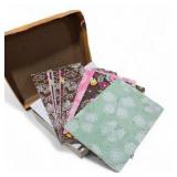 Mixed Arts & Crafts Supply Lot with Colored Pencils, Crayons, Pens & Blank Cards