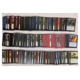 Large Magic The Gathering Card Lot – Sleeved MTG Cards