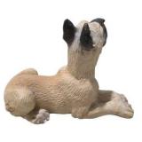 Great Dane Dog Decor Lot - Signed Large Hand Painted Dog Figurine, Puppy Figure, Spoiled Dogs Sign