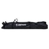 Kshioe Backdrop Stand Kit w 2 Tripod Stands Crossbar Carry Bag Photo Video Background Support