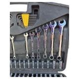 Socket & Wrench Tool Set With Carrying Case
