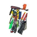 Mixed Hand Tool & Accessory Lot with Ear Protection, Squares, Pliers & Cutters