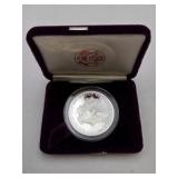 1988-S Proof American Silver Eagle 1 oz Silver Dollar With Box & COA