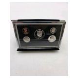 3 Silver Coins in this set = over .06 Troy Oz of Pure Silver! 1996 United States Mint Premier Silver Proof Set