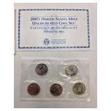 2002 & 2003 U.S. Mint Uncirculated Coin Sets with Certificates