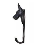 Great Dane Collector Lot - Large Standing Great Dane Statue, Small Standing Great Dane Figurine, Reclining Dog Figure, Wall Hook Decor
