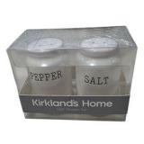 Kirkland’s Home Christmas Collection 3-Piece Acacia Wood Salt & Pepper Set