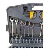 Socket & Wrench Tool Set With Carrying Case