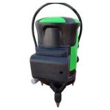 Green Multi-Line Laser Level with Case, 360 Degree Base and Adjustable Feet