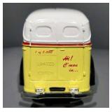 Ertl 1938 Chevrolet Panel Truck Yellow Diecast Piggy Bank Limited Edition