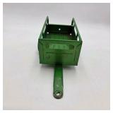 Lot of 2 Vintage Hubley Kiddie Toy Diecast Metal Cattle Trailer & Dump Truck