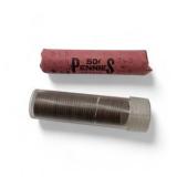 Unsearched Penny Roll & Mixed Penny Tube Unknown Dates