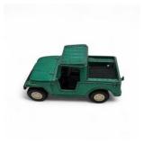 Vintage Tootsietoy Die-Cast Green Jeep Truck 3” Collectible Vehicle Toy Car