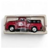 Road Champs 1956 Ford F-100 Pickup Metal Truck Texaco Motor Oil 5” Collectible