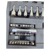 Socket & Wrench Tool Set With Carrying Case