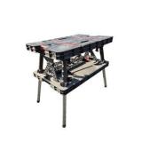 Folding Work Table With Werner Step Ladder