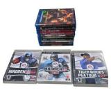 Blu-Ray Movie Lot with PS3 Games – Hunger Games, Hangover Part II, Madden, Tiger Woods