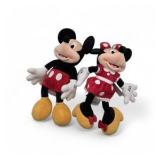 Disney Mickey & Minnie Mouse Plush Toy Lot with Tags
