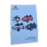Costway Kids Electric Ride-On Car TY580382 With Manual & Parts