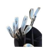 Adams Golf Bag With Assorted Irons, Wedges & Fairway Wood