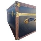 Vintage Style Decorative Storage Trunk Chest With Key