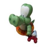 Dinosaur Toy Lot with Yoshi, T-Rex Ornament & Reptile Figures
