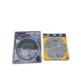 Circular Saw Blade Lot With DeWalt, Irwin, Bosch, Ridgid & Spyder Blades