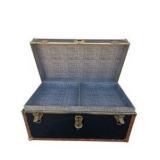 Vintage Style Decorative Storage Trunk Chest With Key