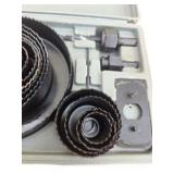 Warrior 18-Piece Carbon Steel Hole Saw Set with Case