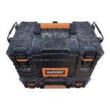 RIDGID Tool Box & Rolling Tool Storage Box Lot