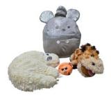 Plush Toy Lot with Squishmallows, TY Coconut Monkey, Sloth & Stuffed Animals